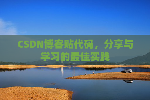 CSDN博客贴代码，分享与学习的最佳实践