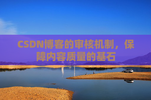 CSDN博客的审核机制，保障内容质量的基石